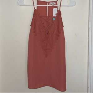 COPY - Nine Britton- Araminta Lace Detail blouse